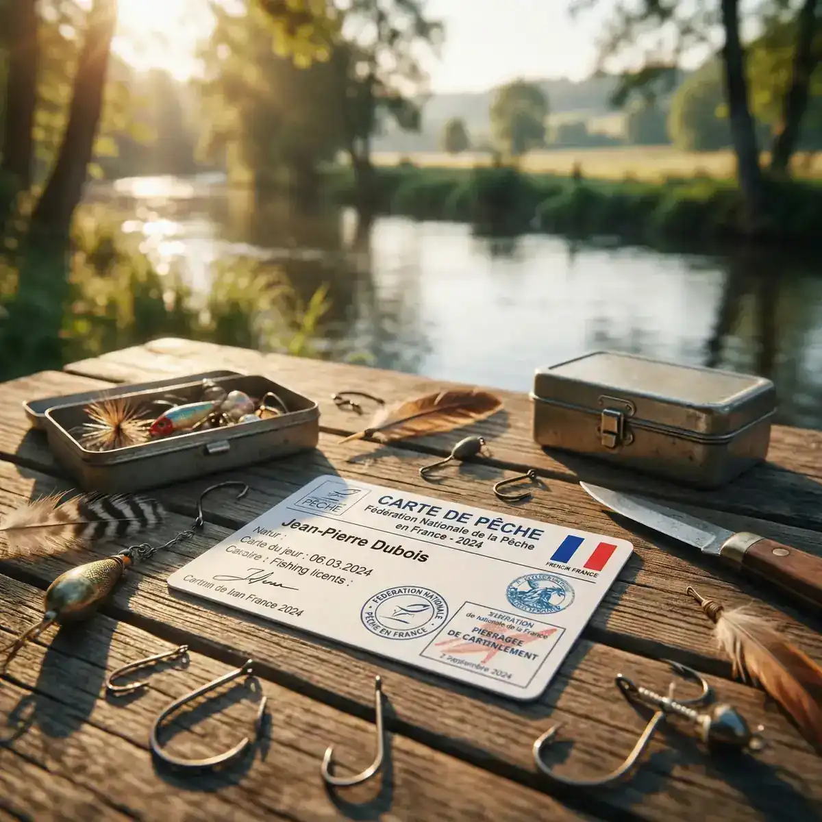 Carte de pêche en France : prix, types et où l'acheter